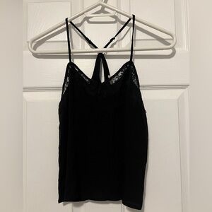 Garage Black Lace Cami Top